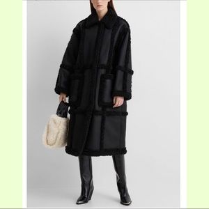 **SOLD** STAND STUDIO Delia Faux Shearling Coat